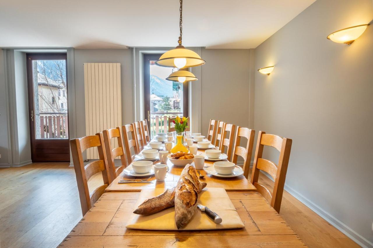 Apartment President - Alpes Travel - Central Chamonix - Sleeps 12 ภายนอก รูปภาพ