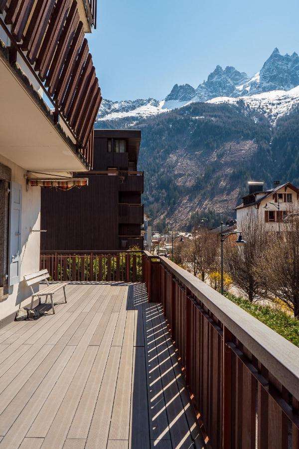 Apartment President - Alpes Travel - Central Chamonix - Sleeps 12 ภายนอก รูปภาพ