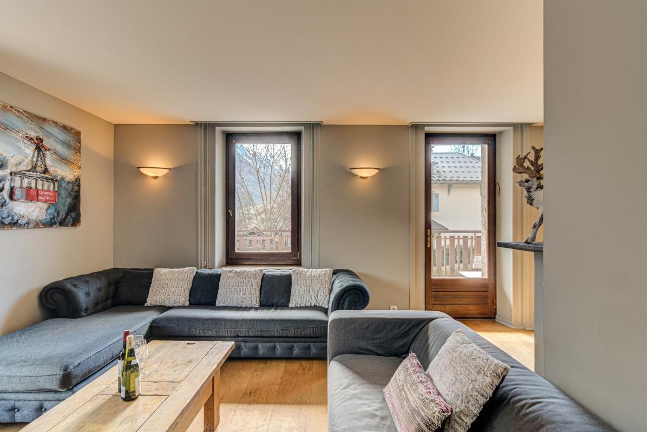 Apartment President - Alpes Travel - Central Chamonix - Sleeps 12 ภายนอก รูปภาพ