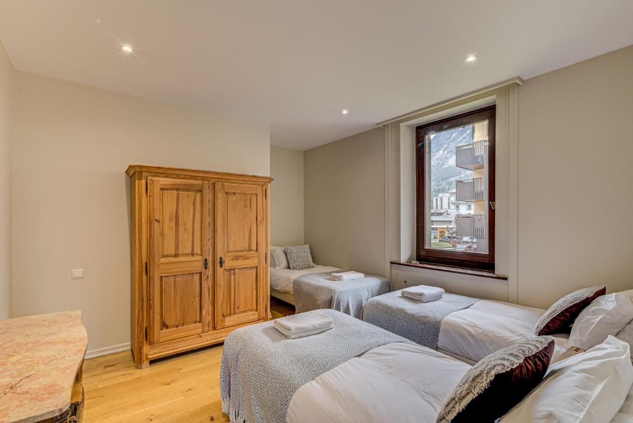 Apartment President - Alpes Travel - Central Chamonix - Sleeps 12 ภายนอก รูปภาพ
